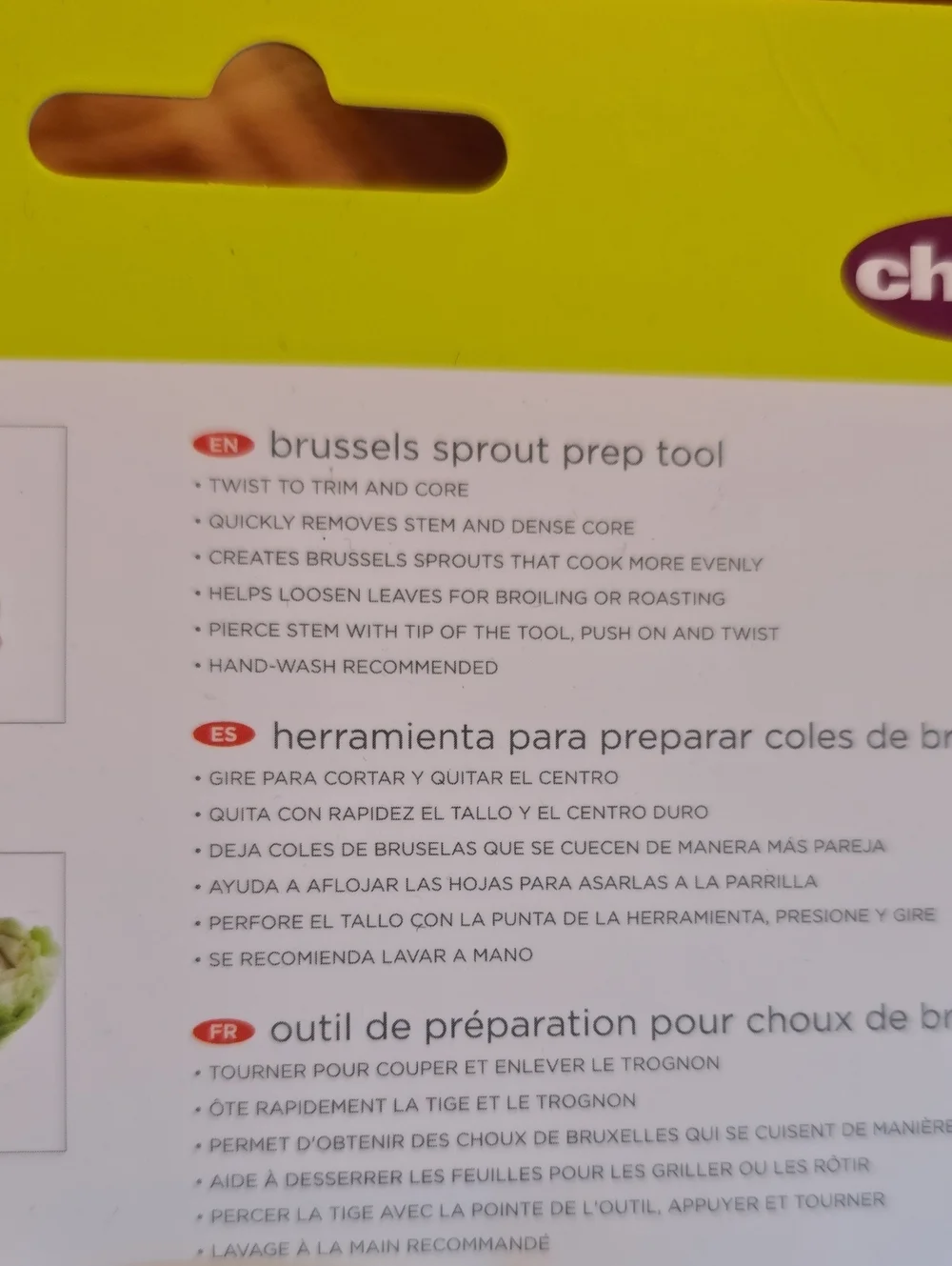 ChefN twist sprout